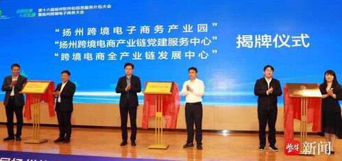 揚(yáng)州軟件和信息服務(wù)外包大會成功舉辦，廣陵區(qū)國家電子商務(wù)示范基地正式揭牌